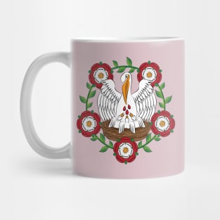 Ring of Tudors Rose with Pelican in Piety Mug